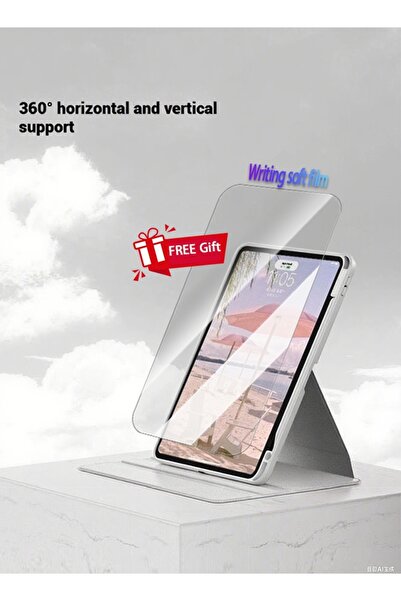 yaqeen iPad Air 13 Inch M3/iPad Air M2/iPad Pro 12.9 Inch(3th 4th 5th 6th)2018-2022 360° Rotating iPad Case