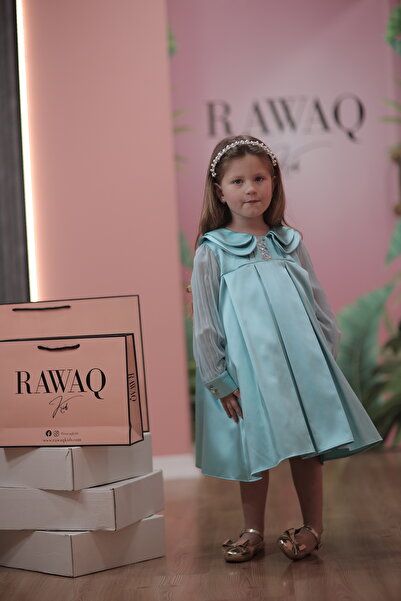 Miss Lorin Kids Peter Pan collar Chiffon Dress