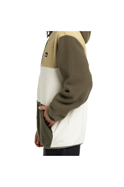 Quiksilver Ocean View Mix up Hoody Men's Green Fleece