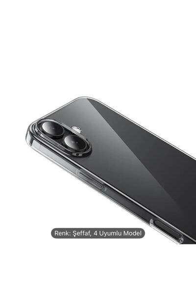 Noppax iPhone 16 Plus Compatible Hard Non-Yellowing Pc Mica Back Case Phone Cover