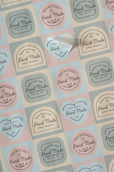 Miligram Paper ملصق مصنوع يدويًا 100 قطعة