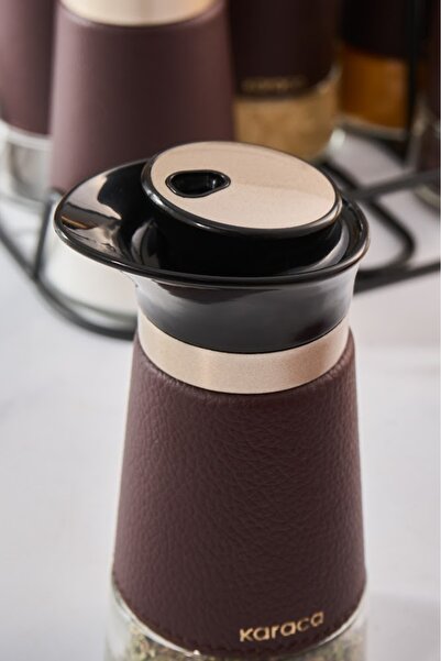 Karaca New Latin 7 Piece Spice Set with Stand 100 ml