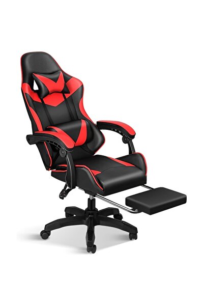 Cozara كرسي ألعاب، كرسي استرخاء مريح بارتفاع مقعد قابل للتعديل مع دواسات للقدم