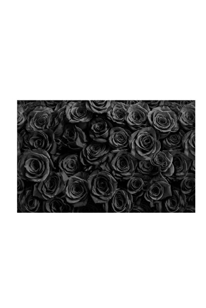 4Decor Panza Tablou 4Decor, Trandafiri negri, 60x90cm, DE0255