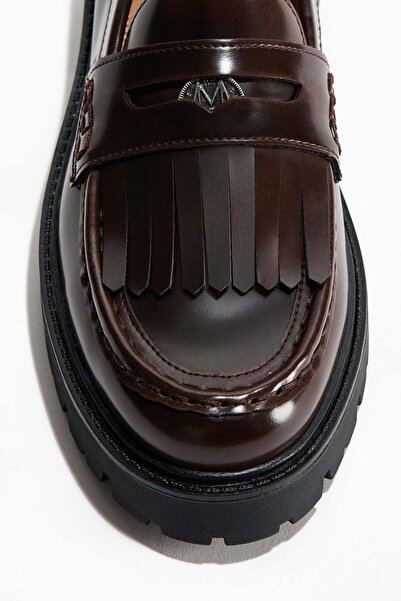 H&M Fringe-trimmed loafers