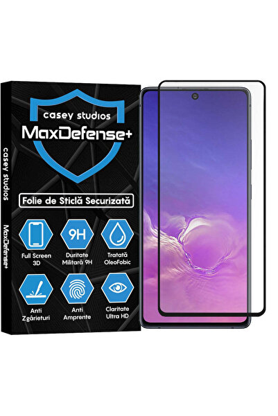 Casey Studios Folie Sticla Samsung Galaxy S10E, Full Cover 3D, HD, Anti Zgari...