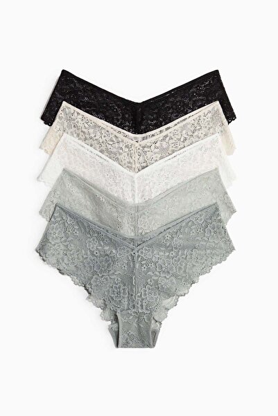 H&M 5-pack lace hipster briefs