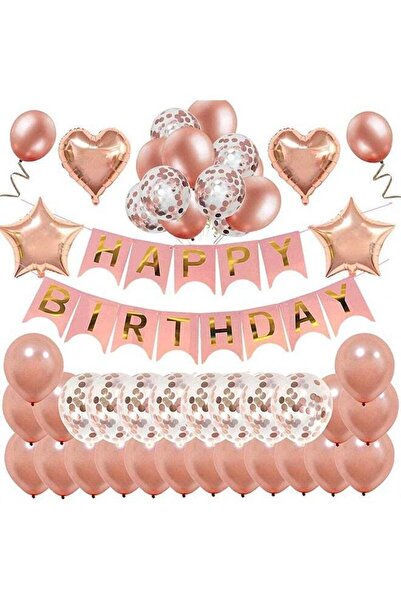 COOYA Birthday Party Decorations, Foil Heart and Star and Balloons,Perfect for Family Gatherings Birthdays