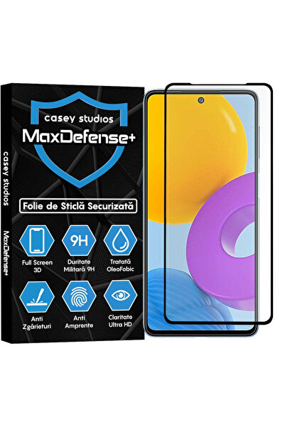 Casey Studios Folie Sticla Samsung Galaxy M52 5G, Full Cover 3D, HD, Anti Zga...