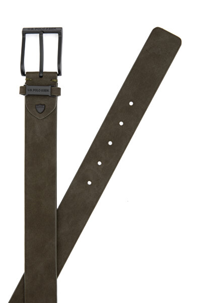 U.S. Polo Assn. Men's Khaki Belt 50315010-Vr027