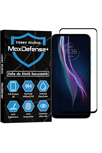 Casey Studios Folie Sticla Motorola Moto One Fusion Plus, Anti Zgarieturi, An...