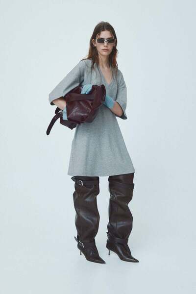 H&M فستان مترهل