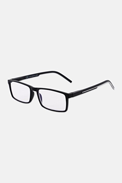 A & A Glasses Men WR-S6913S Rectangular Reading Glasses, Matt Black