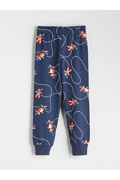 LC Waikiki Set de pijamale pentru băieți cu tematică de Anul Nou