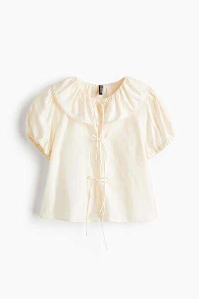 H&M Tie-front blouse