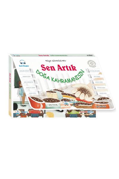 Üçgen Çocuk سين آرتيك - أنت بطل الطبيعة - 10 كتب في صندوق
