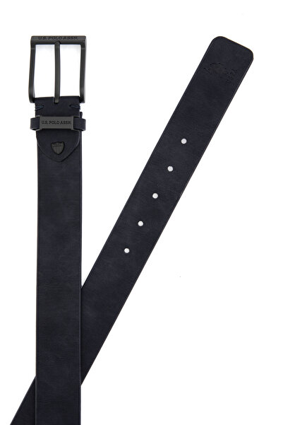 U.S. Polo Assn. حزام رجالي باللون الأزرق الداكن 50315010-VR033