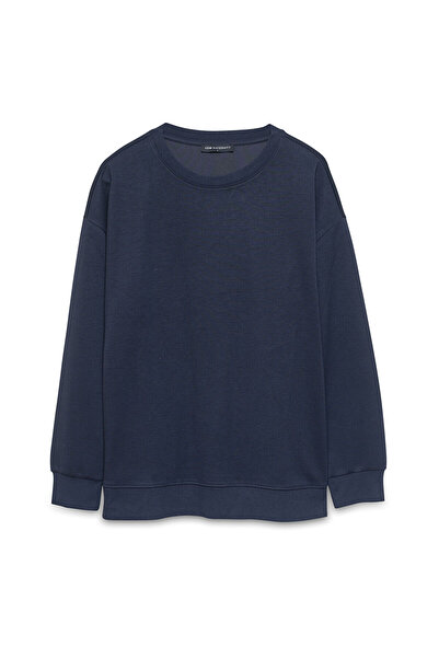 LC Waikiki Оверсайз дамска блуза с велосипедна деколте