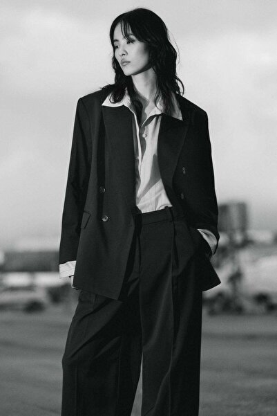 H&M Oversized twill blazer