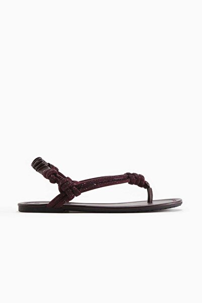 H&M Rhinestone-embellished sandals