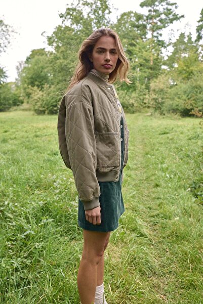 H&M سترة قاذفة مبطنة