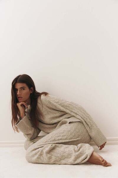 H&M Cable-knit trousers