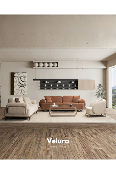 Velura Home & Living Compact 3+3+1+1 Koltuk Takımı & Oturma Grubu