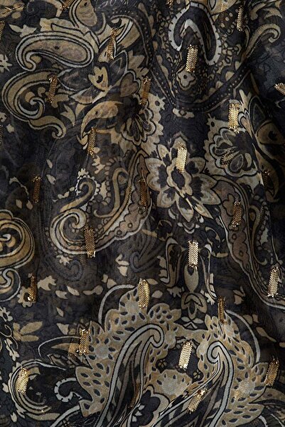 H&M Smocked chiffon blouse