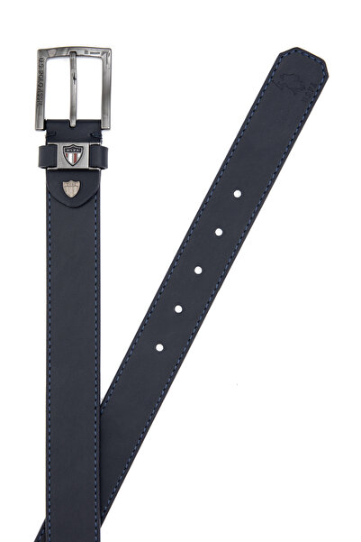 U.S. Polo Assn. حزام رجالي باللون الأزرق الداكن 50315014-VR033