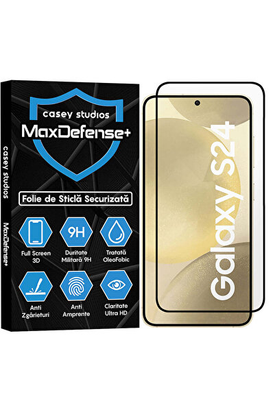 Casey Studios Folie de protecție Samsung Galaxy S24, Full Cover 3D, Anti-zgâr...