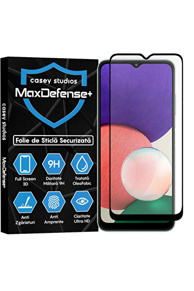 Casey Studios Folie Sticla Samsung Galaxy A22 5G, Full Cover 3D, HD, Anti Zga...