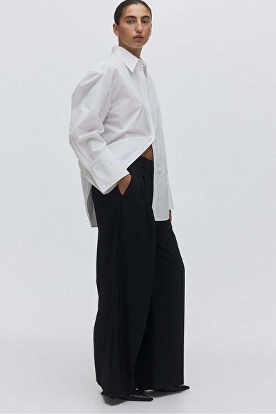 H&M Wide tailored trousers