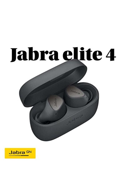 Jabra Elite 4 True Wireless Sports Earbuds with ANC - Dark Gray