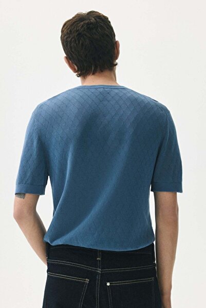 H&M Slim Fit Knitted T-shirt