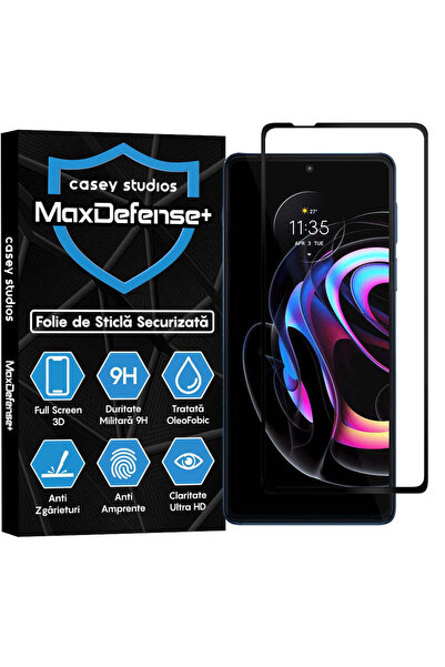Casey Studios Folie Motorola Moto Edge 20 Pro, Full Cover, Ultra HD, Anti Zga...