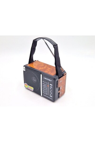 leotec LT-614LW portable radio with 4 reception bands, 220V and battery power