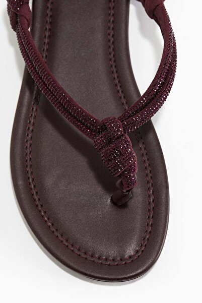 H&M Rhinestone-embellished sandals