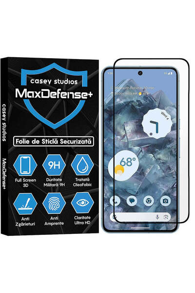 Casey Studios Folie Google Pixel 8 Pro, Full Cover, Ultra HD, Anti Zgarieturi...
