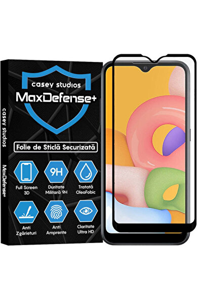 Casey Studios Folie compatibila cu   Samsung Galaxy A01, Full Cover, Ultra HD...