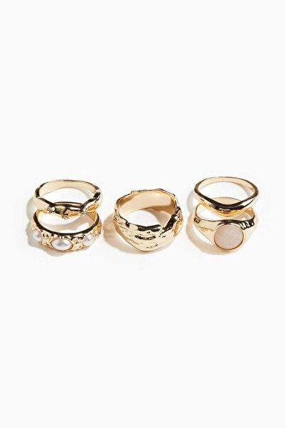 H&M 5-pack rings