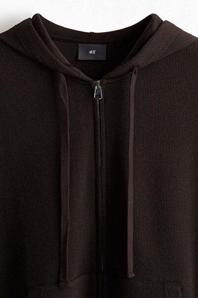H&M Loose Fit Jersey zip-through hoodie