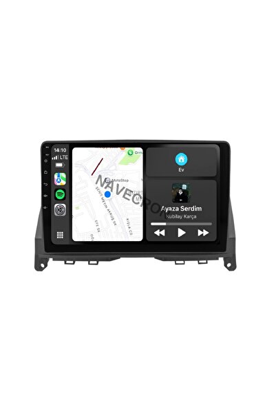 NAVECRON MERCEDES C W204 2007-11 UYUMLU ANDROID MULTİMEDYA GERÇEK 4/64 KABLOS...