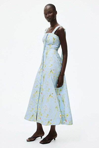 H&M Tie-strap cotton dress