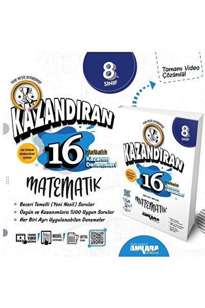 kitabın başkenti ankara yayıncılık Lgs 8. Sınıf 1. Dönem Kazandıran 16 Haftal...