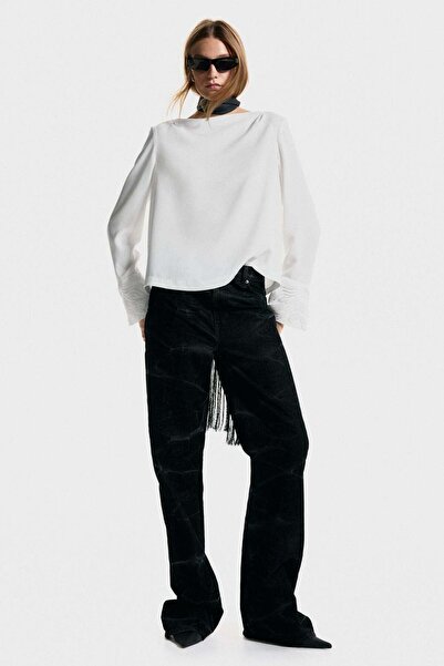 H&M Flocked jeans