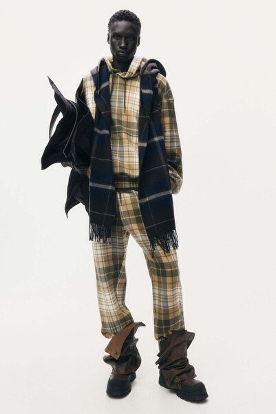 H&M Checked sweatpants