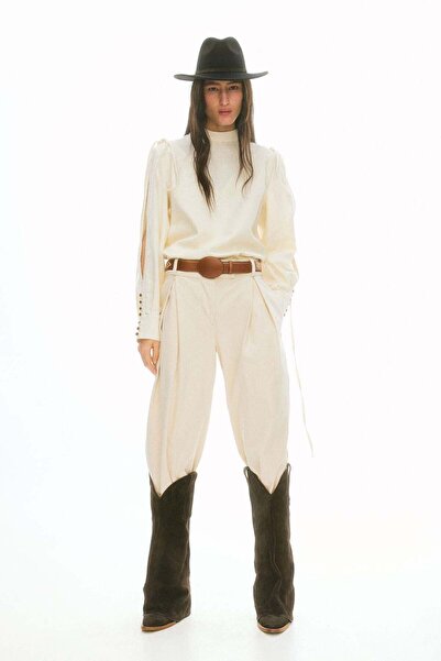 H&M Linen-blend blouse