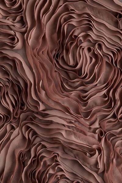 H&M فستان قصير مزين بشريط