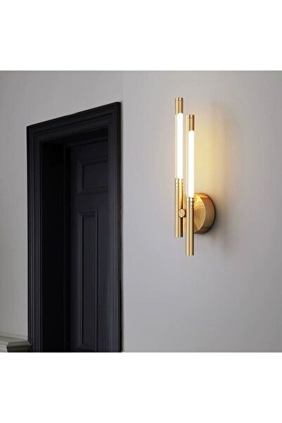 RFAN Lampă de perete LED, model R9086/2, 3 tipuri de lumină, 10W, aurie