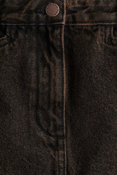 H&M V-hem twill skirt